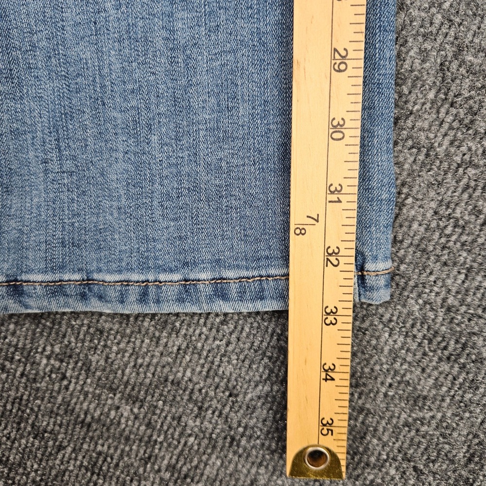 Lee Flex Motion Straight Leg Mid Rise Jeans Womens 14 LONG Ultra Lux Comfort NEW - Picture 7 of 12